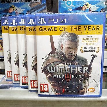Video oyunlar və konsollar: PS4 oyun diski: The Witcher 3: Wild Hunt – Game of the Year Edition - — 1