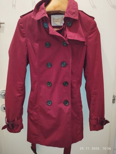 Kaputi: 2 kaputa ženska vl L -Tally Weijl ženski kaput – crveni malo nošen — 11