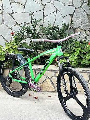 velosipedler: GANGT GT1.0 dağ velosipedi - Çərçivə: yüngül alyumini, parlaq yaşıl — 3