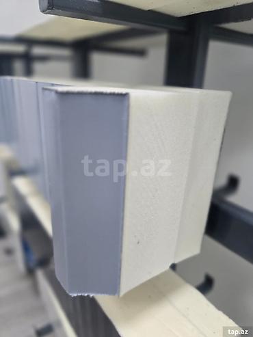islenmis panel radiatorlar: 120 mm Pur sendviç panel – soyuducu və soyuq otaqlar üçün 120 mm Pur — 2