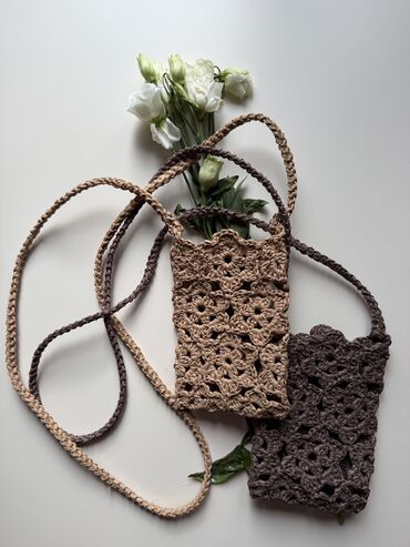 белый купальник с рюшами: 🌼 Нежность в каждом стежке — сумочка Floria bag для телефона Ручная