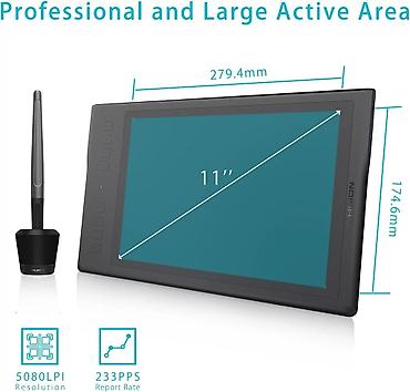 adobe: Графический планшет HUION INSPIROY Q11K Арт. 701 Рамка — 5