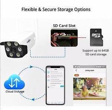 ormar od punog drveta: 🎥 IP WiFi P2P HD KAMERA 2MP / 3MP / 5MP FullHD 1080P • IP66 • Noćno — 10