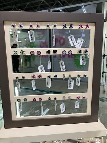 Серебряные серьги: Серебряные серьги, Проба 925, Женские, Новый — 17