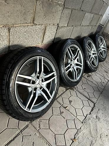 r19 мерс: Продаю оригинальные диски с резиной на Мерседес 215/50/17 в хорошем — 5