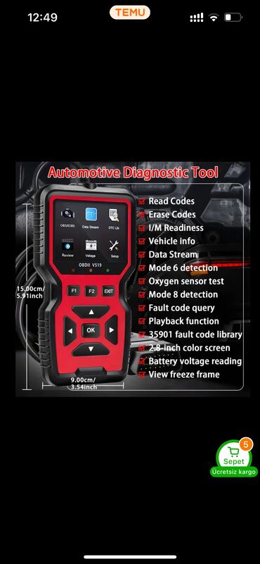 Diaqnostik avtomobil skanerləri: Avtomobil üçün diaqnostika cihazı özünüz vaxtı vaxtında avtomobilinize — 9