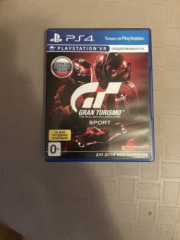 playstatio: PlayStation 4 üçün Gran Turismo Sport oyunu. Real idman
