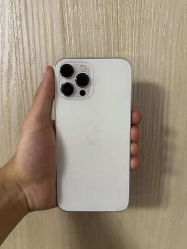 альбомы для фотографий: IPhone 12 Pro Max, Колдонулган, 256 ГБ, Matte Silver, 86 %