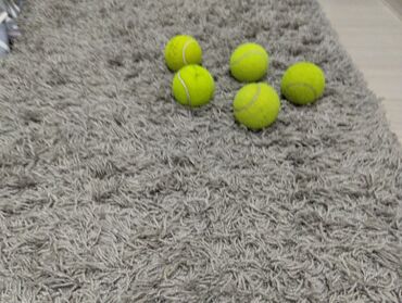 фудбольный мяч: Теннисные мячи (5 шт) немного были использованы но отскакивают