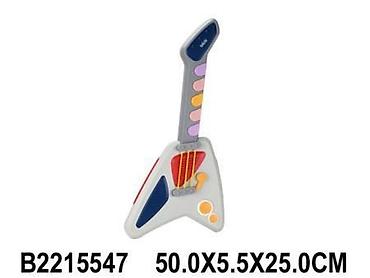 ruski deda mraz: Gitara 554701K-60 – Mini Rock Zvezda Ova šarena i zabavna igračka — 1