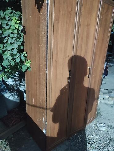 вешалка на ножке: Шифоньер, шкаф для одежды, Б/у, Прямой, Дерево — 2