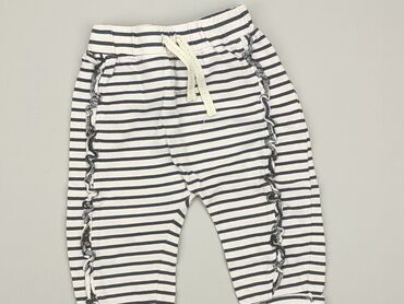 hm sandały czarne: Sweatpants, Primark, 12-18 months, condition - Very good