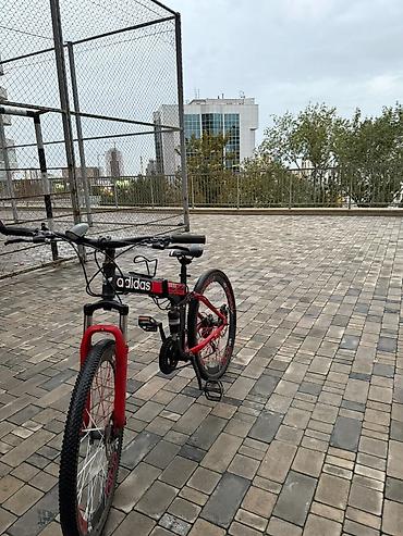 Trek velosipedləri: 26 lıq adidas çox işlədilmiyib skorusları işləkdir əyləci işləkdir — 2