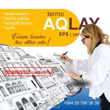 Başqa xidmətlər: Termo aqlay və penoplast zavodu. Termo aqlay (isti aqlay) 1.5 AZN dən