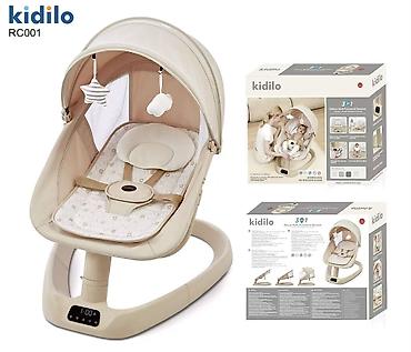 Nənnilər: 👶 **Yeni Gəldi – KIDILO RC001 Elektrikli Uşaq Yelləncəyi** ❤️‍🔥 ✨ — 2