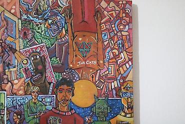 Slike i ramovi: Synthetic City Erasers: Autor Maré Stefanovski, 40x60 akril na platnu — 3