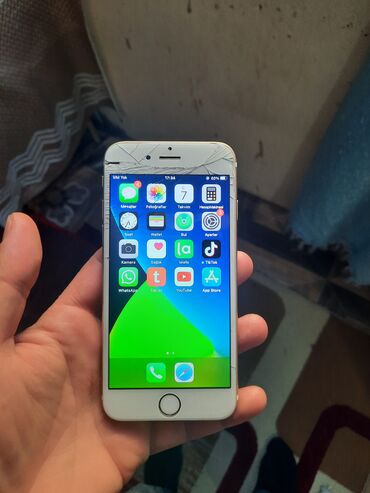 iphone 6s pulus: IPhone 6s, 16 GB, Matte Gold, Barmaq izi