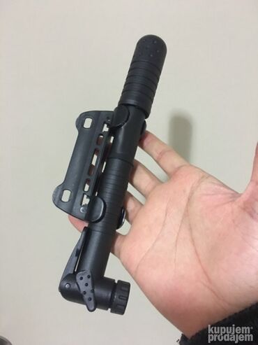 Dodaci za bicikl: Pumpa, pumpica za bicikl sa drzacem, nosacem NOVO, 123 grama PUMPA + — 6