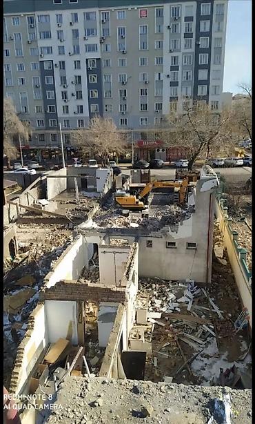эксватор: Услуги демонтажа и сноса зданий под ключ - Механизированный демонтаж — 1