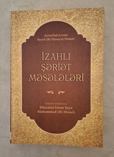 Kitablar, jurnallar, CD, DVD: 5️⃣0️⃣% Endirimlə Ayətullah-Uzma Seyid Əli Hüseyni Sistani "İzahlı