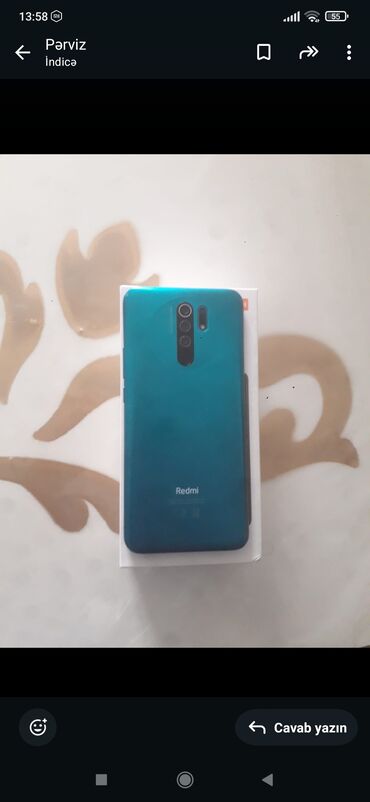 Xiaomi: Xiaomi Redmi 9, 4 GB, rəng - Göy