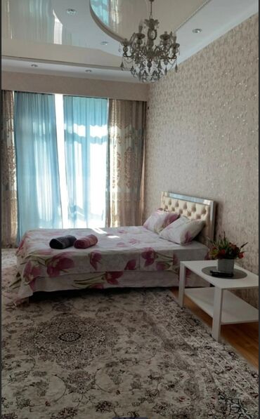 Квартиры Элитки Посуточно Бишкек: 1 комната, Душевая кабина, Постельное белье, Кондиционер