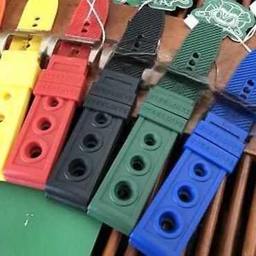 Dodaci za satove: Steeldives SD2201 narukvica za sat - Crvena - 20mm / 22mm Opis — 8