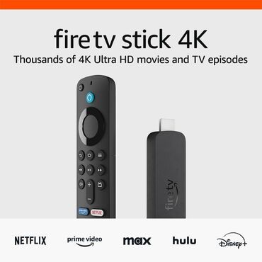 TV tünerlər və resiverlər: Amazon Fire TV Stick 4K. ✅ Brend: Amazon. ◼ Yaddaş: 8GB. ◼ GPU