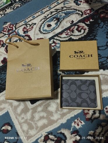 чемоданы бишкек дордой: Кошелек, Coach, Искусственная кожа, Мужские, Новый
