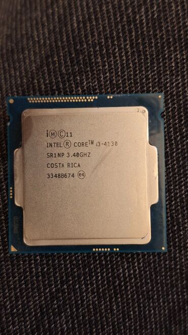 ana plata 1155: Intel Core i3-4130 prosessoru, kompüterlər üçün nəzərdə tutulmuş bir