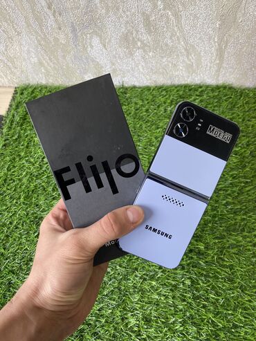 z flip 4: Samsung Galaxy Z Flip 4, Новый, 4 GB, цвет - Фиолетовый, 2 SIM