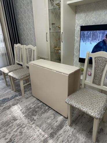 мебель берекет гранд: Продается новый стол трансформер 2,5 метр с 6-шт стулями