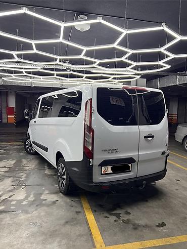 Аренда пассажирского буса: Ford Transit Custom пассажирский минивэн или обмен на камри 70 гибрид — 4