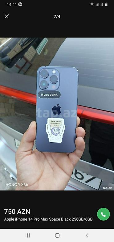 i̇pone 14: IPhone 14 Pro Max, 256 GB, Qara, Face ID — 4