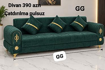 Yeni və Sifarişlə Divan 390 azn Açılan və bazalı 440 azn Ölçü çöldən
