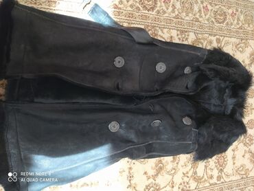 женское пальто: Пальто цвет - Черный