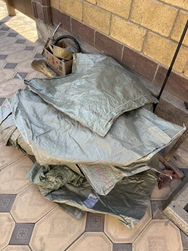 пластиковые крышы: Мешки Универсальные тенты из ПВХ/полиэтилена (серо-зелёные) -