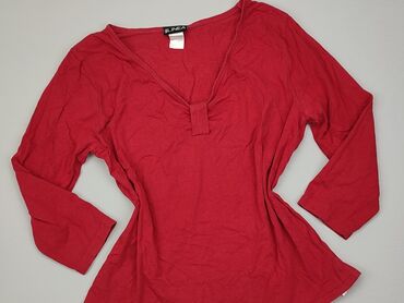 czarne bluzki z koronką długi rękaw: Блуза жіноча, S, стан - Хороший