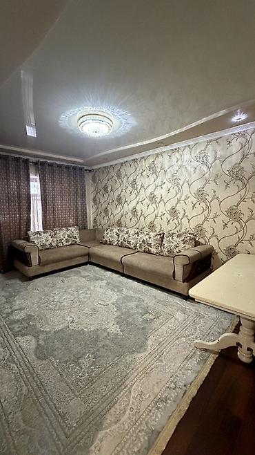 токалка манас: 3 комнаты, 60 м², 107 серия, 1 этаж, Свежий ремонт — 2