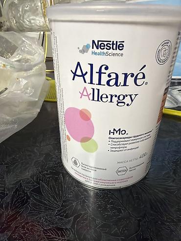 детские товары для купания: Детская смесь Nestlé Health Science Alfaré Allergy, 400 г (жестяная — 1