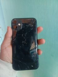 продам ноутбук бу: IPhone 11, Колдонулган, 128 ГБ, Кара, 100 %