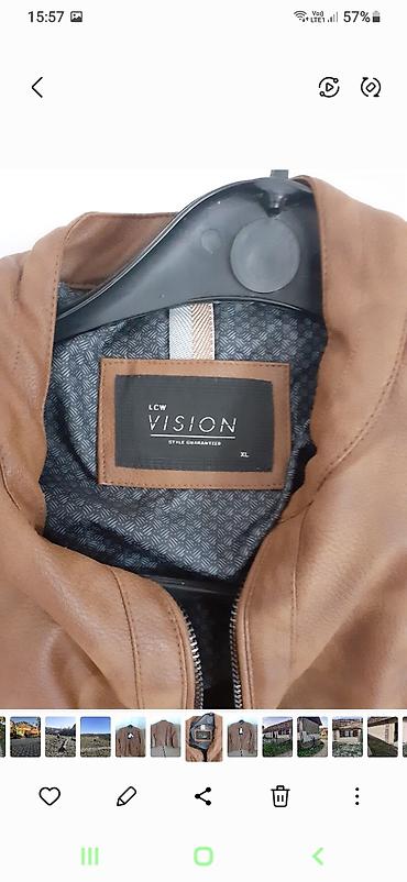 snuzena cena € ucina s: Muška jakna LCW VISION, veličina XL. - Model: biker/modern fit sa — 2
