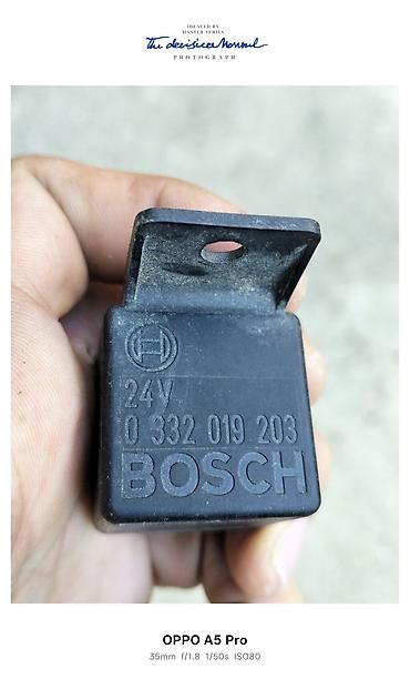 rels: Bosch 24V rele - Brend: Bosch - Gərginlik: 24V - Model/Part nömrəsi — 1