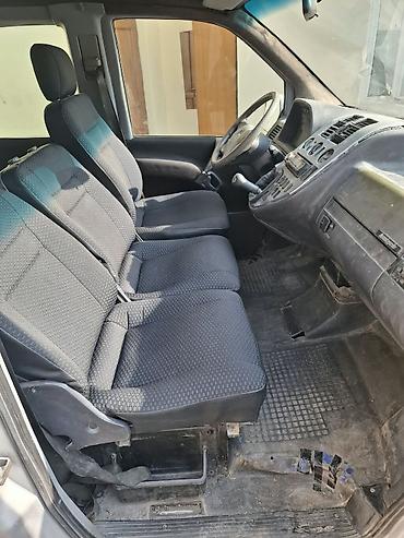 128 style e60: Mercedes-Benz Vito 108 CDI mikroavtobus - Gümüş rəngli kuzov, sürgülü — 2