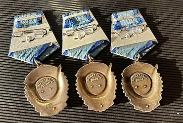 İncəsənət və kolleksiyalar: Sovet dövrünə aid 3 ədəd medal dəsti Qiymət 1 ədədinə ayitdi - Model — 2