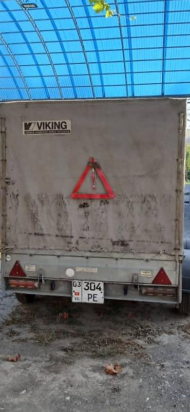 тандем борт: Двухосный прицеп VIKING с тентом - Тип: лёгковой прицеп с дышлом под — 3
