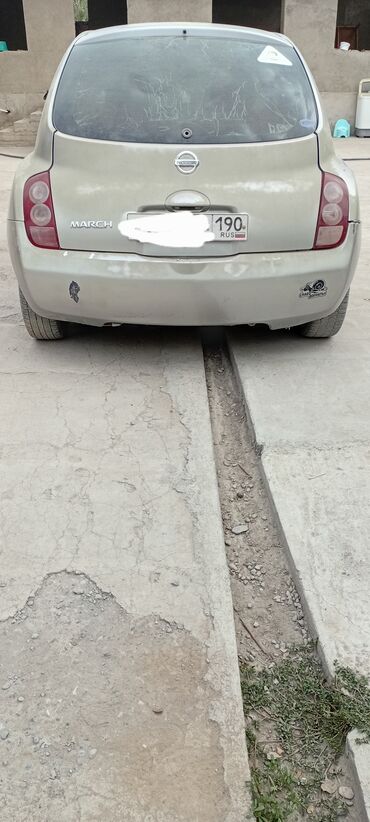 рассрочка авто в кыргызстане: Nissan March: 2003 г., 1.3 л, Автомат, Бензин, Хэтчбэк