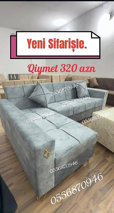 Sifarişlə divanlar: Künc divan, Qonaq otağı üçün, Parça, Bazalı, Açılan, Kitab — 2