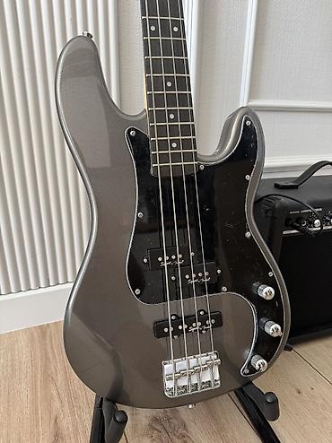 squier: 4‑струнная бас‑гитара Fender Squier Precision Bass в комплекте с — 3