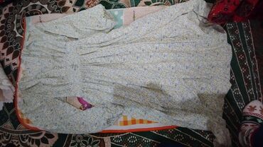 Повседневные платья: Платья в свободном крое (макси) 1) Синее платье-туника: - Длина — 5